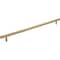 Jeffrey Alexander 18" Center-to-Center Satin Bronze Square Dominique Appliance Handle 845-18SBZ - alternate 1
